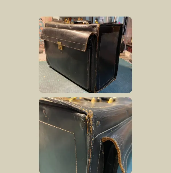 Leather Suitcase Restoration